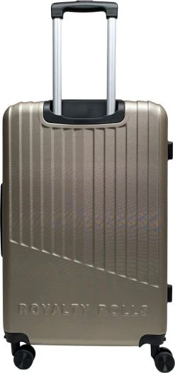 Royalty Rolls Amsterdam L Reiskoffer 74 Cm - 81 Liter - Champagne -Bagage En Reistassen 562x1200 3