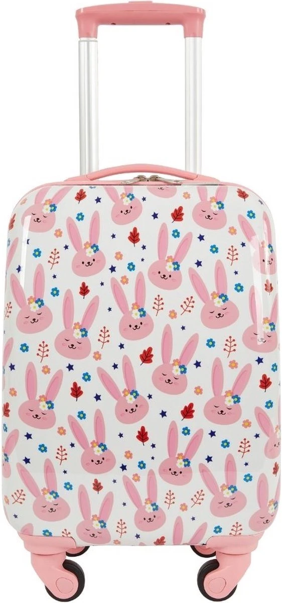 Travelers Club - Kinderkoffer Set - BUNNY 5 Travelers Club - Kinderkoffer Set - BUNNY - Afbeelding 5