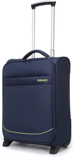 Decent Handbagage Koffer / Trolley / Reiskoffer - 50 Cm - 35 Liter - Polyester - Super-Light - Blauw -Bagage En Reistassen 564x1200 1