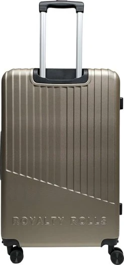 Royalty Rolls Amsterdam XL Reiskoffer 78 Cm - 98 Liter - Champagne -Bagage En Reistassen 564x1200 3