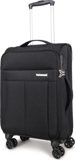 Decent D-Upright Handbagage Koffer - 55 Cm - TSA Slot - Zwart -Bagage En Reistassen 565x1200 1