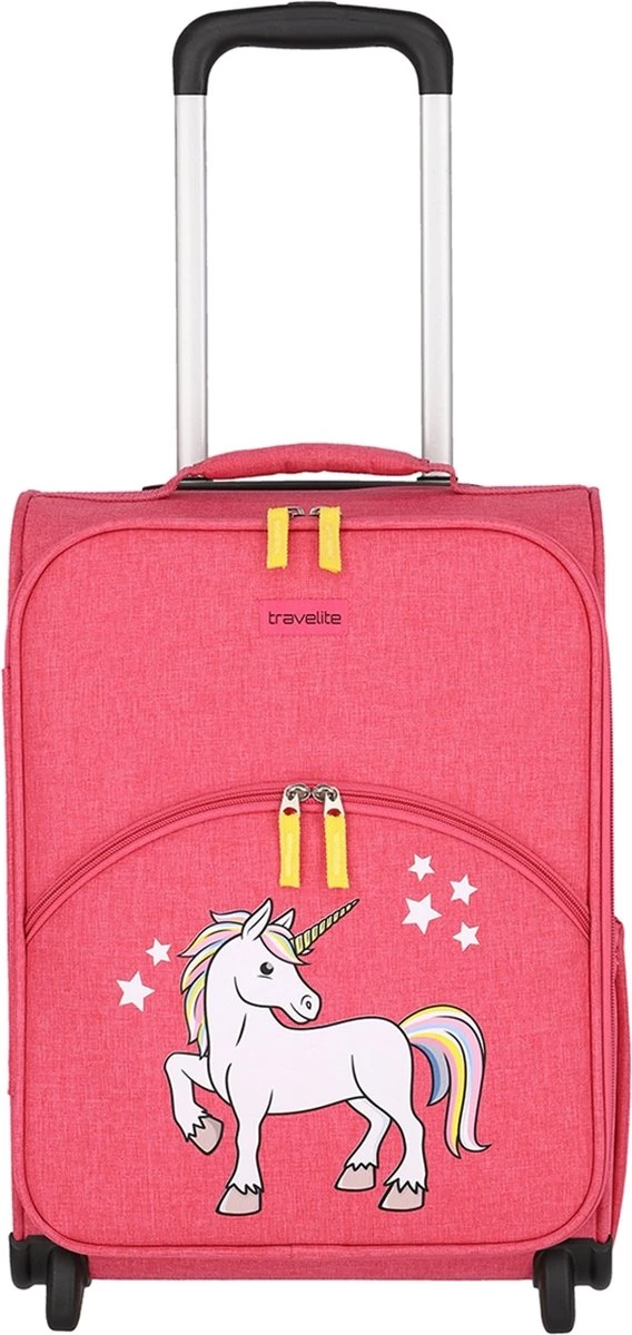 Travelite Handbagage Zachte Koffer / Trolley / Reiskoffer - Youngster - 44 Cm - Roze 1 Travelite Handbagage Zachte Koffer / Trolley / Reiskoffer - Youngster - 44 Cm - Roze