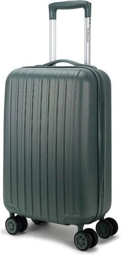 Decent Handbagage Koffer / Trolley / Reiskoffer - 55 Cm - 38 Liter - ABS - Tranporto - Groen -Bagage En Reistassen 571x1200 1