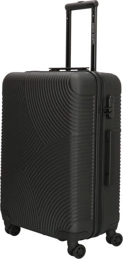 Enrico Benetti Koffer / Trolley / Reiskoffer - 65 X 41 X 25 Cm - 66 Liter - ABS - Maat M - Louisville - Zwart -Bagage En Reistassen 571x1200 11