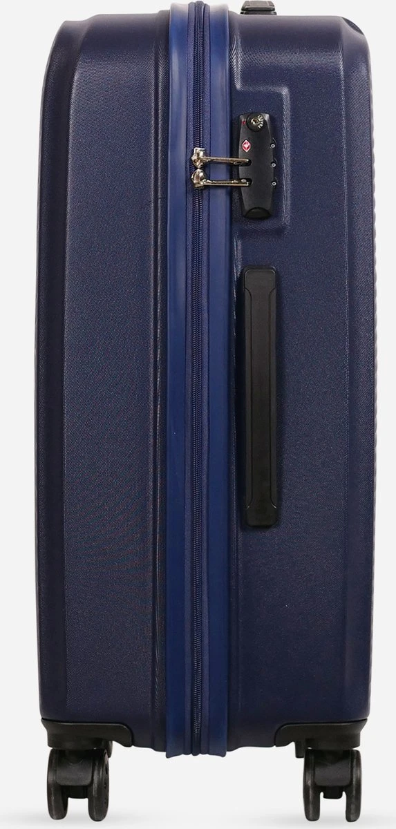 ©TROLLEYZ - Ibiza No.3 - Reiskoffer 78cm Met TSA Slot - Dubbele Wielen - 360° Spinners - 100% ABS - Reiskoffer In Ocean Blue 2 ©TROLLEYZ - Ibiza No.3 - Reiskoffer 78cm Met TSA Slot - Dubbele Wielen - 360° Spinners - 100% ABS - Reiskoffer In Ocean Blue - Afbeelding 2