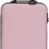 Enrico Benetti Louisville 39040 Handbagage Koffer Hardcase ABS - Roze