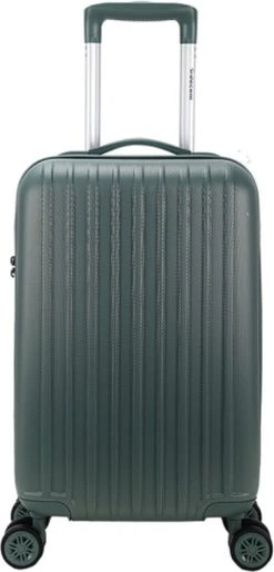 Decent Handbagage Koffer / Trolley / Reiskoffer - 55 Cm - 38 Liter - ABS - Tranporto - Groen -Bagage En Reistassen 577x1200