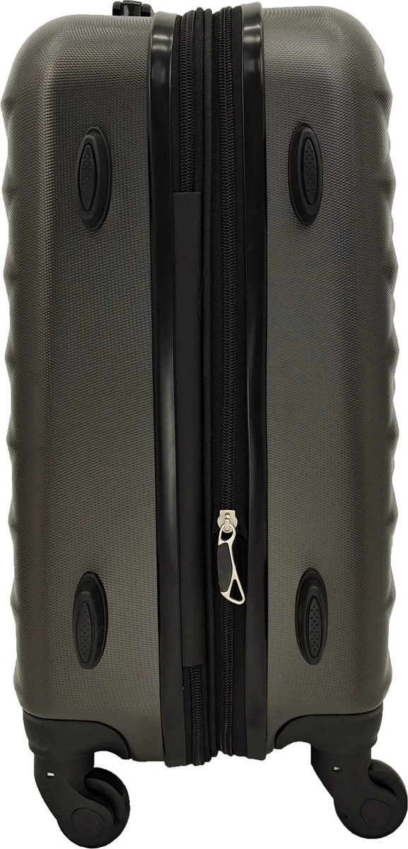 SB Travelbags 'Expandable' Bagage Koffer 65cm- Donker Grijs 3 SB Travelbags 'Expandable' Bagage Koffer 65cm- Donker Grijs - Afbeelding 3