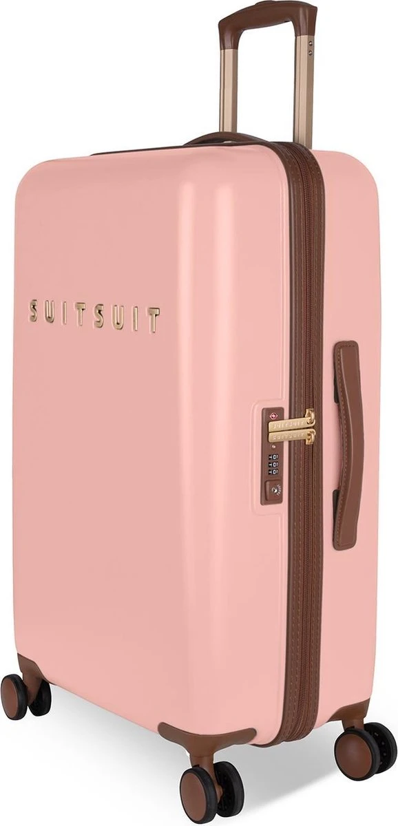 SUITSUIT - Fab Seventies - Coral Cloud - Reiskoffer (66 Cm) 5 SUITSUIT - Fab Seventies - Coral Cloud - Reiskoffer (66 Cm) - Afbeelding 5