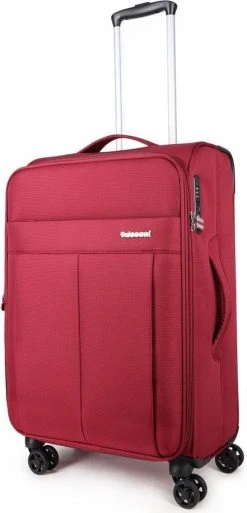 Decent D-Upright Medium Koffer - 66 Cm Expandable - TSA Slot - Bordeaux Rood -Bagage En Reistassen 578x1200 8
