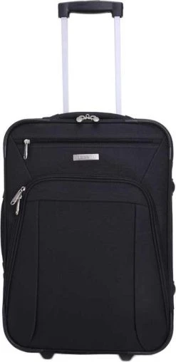 Decent Basic-Line Medium Trolley 63 Cm - Zwart