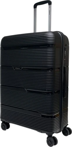 Benzi Izeda Grote Koffer - 75 Cm - 95 Liter - Zwart