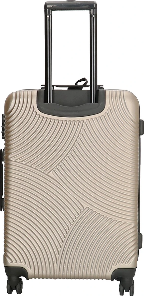 Enrico Benetti Harde Koffer LouisvilleHoogte 65 Cm - Champagne 4 Enrico Benetti Harde Koffer LouisvilleHoogte 65 Cm - Champagne - Afbeelding 4