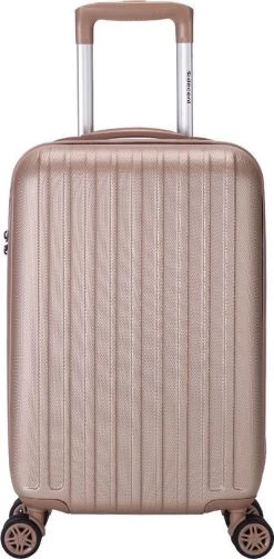 Decent Tranporto-One Handbagage Koffer 55 Cm - Zalmroze