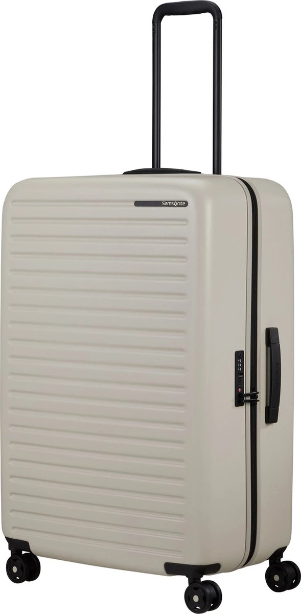 Samsonite Reiskoffer - Stackd Spinner (4 Wielen) 75 Cm - Sand - 4.3 Kg 3 Samsonite Reiskoffer - Stackd Spinner (4 Wielen) 75 Cm - Sand - 4.3 Kg - Afbeelding 3