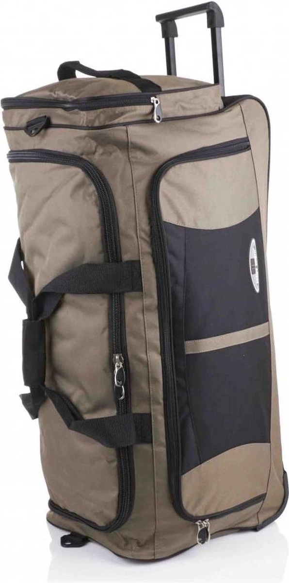 Enrico Benetti Orlando 35305 L Reistas / Sporttas Met Wielen 81 Liter - Navy - Olijf Groen 10 Enrico Benetti Orlando 35305 L Reistas / Sporttas Met Wielen 81 Liter - Navy - Olijf Groen - Afbeelding 10