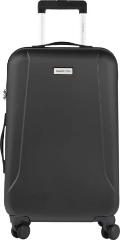 CarryOn Skyhopper Reiskoffer - 68.5cm TSA Trolley Met Expander En OKOBAN - Zwart -Bagage En Reistassen 599x1200 7