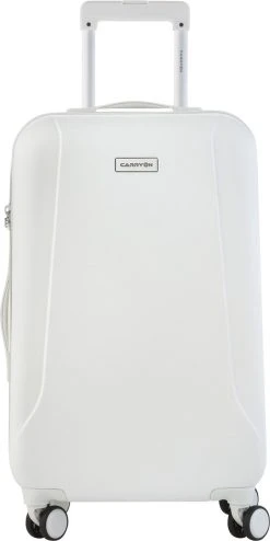 CarryOn Skyhopper Reiskoffer - 68.5cm TSA Trolley Met OKOBAN - Wit