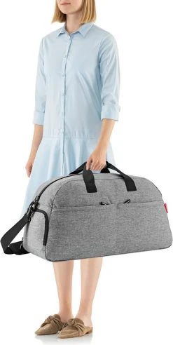 Reisenthel Overnighter Plus Reistas - 50L - Twist Silver Grijs 8 Reisenthel Overnighter Plus Reistas - 50L - Twist Silver Grijs -Bagage En Reistassen 602x1200 8