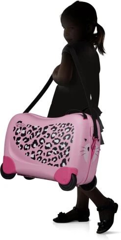 Samsonite - Dream Rider Kinderkoffer Leopard L.4 Wielen (handbagage) 17 Samsonite - Dream Rider Kinderkoffer Leopard L.4 Wielen (handbagage) -Bagage En Reistassen 604x1200