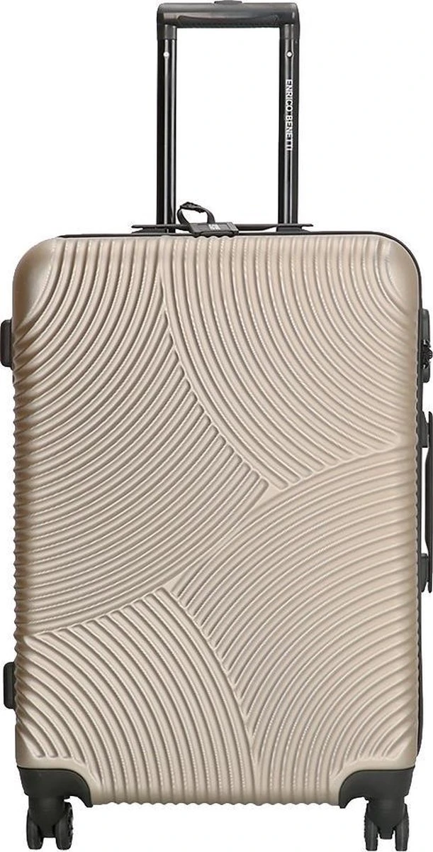 Enrico Benetti Harde Koffer LouisvilleHoogte 65 Cm - Champagne 1 Enrico Benetti Harde Koffer LouisvilleHoogte 65 Cm - Champagne