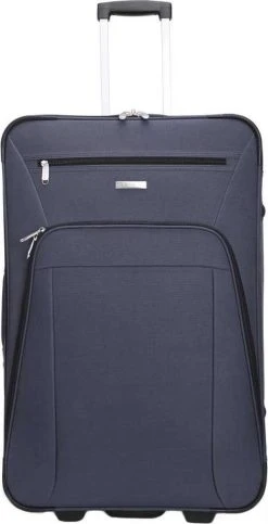 Decent Basic-Line Large Trolley 73 Cm - Donkerblauw