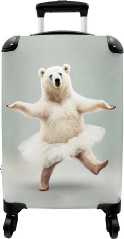 NoBoringSuitcases.com® Koffer - IJsbeer - Rok - Wit - Portret - Dieren - Trolley Op Wieltjes - Reiskoffer - Past Binnen 55x40x20 Cm En 55x35x25 Cm - Fotokoffer 18 NoBoringSuitcases.com® Koffer - IJsbeer - Rok - Wit - Portret - Dieren - Trolley Op Wieltjes - Reiskoffer - Past Binnen 55x40x20 Cm En 55x35x25 Cm - Fotokoffer -Bagage En Reistassen 621x1200 11