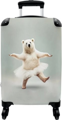 NoBoringSuitcases.com® Koffer - IJsbeer - Rok - Wit - Portret - Dieren - Trolley Op Wieltjes - Reiskoffer - Past Binnen 55x40x20 Cm En 55x35x25 Cm - Fotokoffer 19 NoBoringSuitcases.com® Koffer - IJsbeer - Rok - Wit - Portret - Dieren - Trolley Op Wieltjes - Reiskoffer - Past Binnen 55x40x20 Cm En 55x35x25 Cm - Fotokoffer -Bagage En Reistassen 621x1200 12