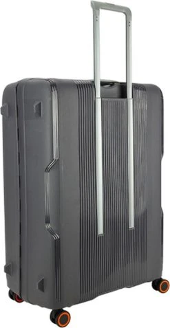 Decent Koffer / Trolley / Reiskoffer - 77 X 54.5 X 31.5 Cm - 116 Liter - Polypropyleen - Maat XL - On-Tour - Grijs -Bagage En Reistassen 622x1200 10