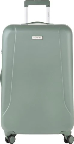 CarryOn Skyhopper Reiskoffer - 78cm TSA Trolley Met OKOBAN - Dubbele Wielen - Olijf -Bagage En Reistassen 622x1200 9