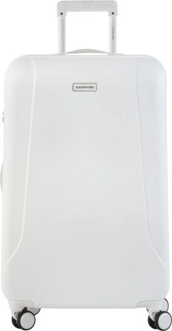 CarryOn Skyhopper Reiskoffer - 78cm TSA Trolley Met OKOBAN - Dubbele Wielen - Wit