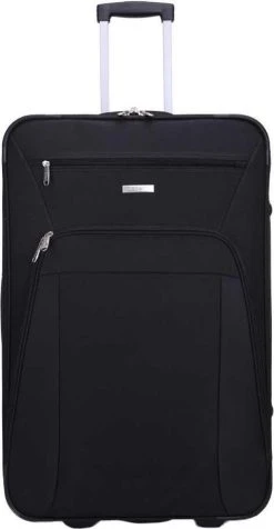 Decent Basic-Line Large Trolley 73 Cm - Zwart