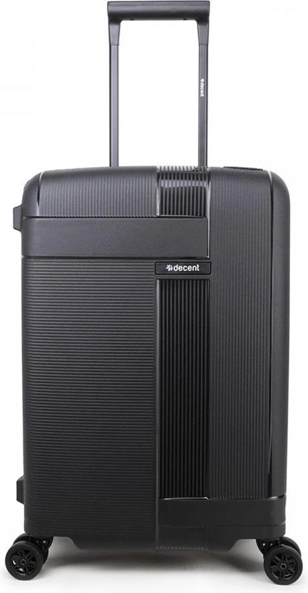 Decent Transit Handbagage Koffer - 55 Cm - Zwart 4 Decent Transit Handbagage Koffer - 55 Cm - Zwart - Afbeelding 4