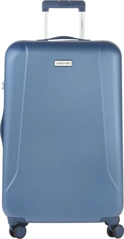 CarryOn Skyhopper Reiskoffer - 78cm TSA Trolley Met OKOBAN - Dubbele Wielen - Blauw -Bagage En Reistassen 624x1200 6