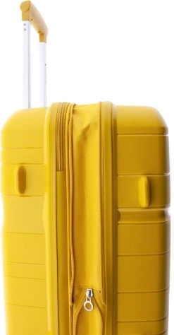 Gladiator Boxing Middelgrote Koffer Expandable 67 Cm 70/80 Liter TSA Slot - Kurkumageel -Bagage En Reistassen 625x1200 2