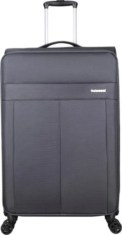 Decent D-Upright Large Koffer - 76 Cm Expandable - TSA Slot - Grijs -Bagage En Reistassen 625x1200 6
