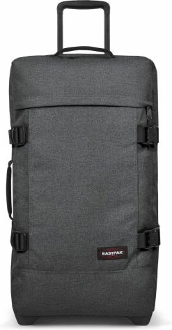 Eastpak TRANVERZ M Reiskoffer (67 X 35.5 X 30 Cm) - Black Denim