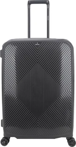 Decent Koffer / Trolley / Reiskoffer - 68 X 47.5 X 28 Cm - 80 Liter - Axiss-Fix - Zwart