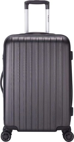 Decent Tranporto-One Medium Koffer - 66 Cm - TSA Slot - Anthracite -Bagage En Reistassen 630x1200 4