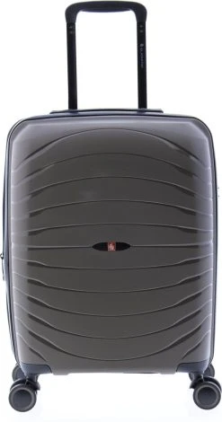 Gladiator Kick-Off Handbagage Koffer Expandable - 55 Cm - 36/40 Liter - Eco Friendly Recyclebaar PP - Khaki Groen -Bagage En Reistassen 631x1200