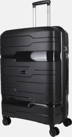 Decent ONE-CITY Large Koffer - 76 Cm - TSA Slot - Zwart -Bagage En Reistassen 631x1200 5