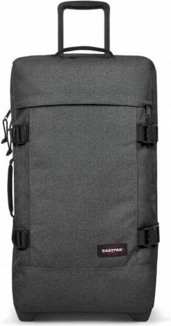 Eastpak TRANVERZ M Reiskoffer (67 X 35.5 X 30 Cm) - Black Denim -Bagage En Reistassen 631x1200 7