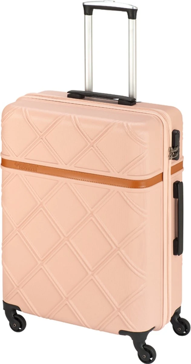 Princess Traveller Whistler - Reiskoffer - Roze - Medium - 66cm 2 Princess Traveller Whistler - Reiskoffer - Roze - Medium - 66cm - Afbeelding 2