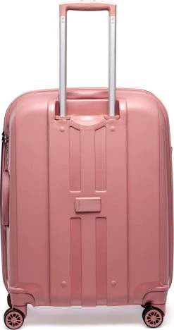©TROLLEYZ - Paris No.5 - Reiskoffer - 69cm Met TSA Slot - Dubbele Wielen - 360° Spinners - 100% Polypropyleen - Reiskoffer In Rose Blush -Bagage En Reistassen 633x1200 7