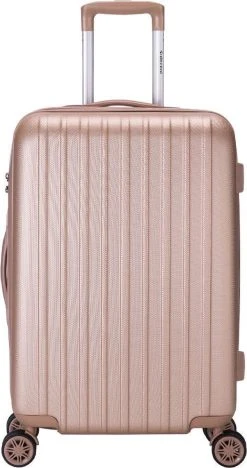 Decent Tranporto-One Reiskoffer 66 Cm - Zalmroze -Bagage En Reistassen 633x1200 8