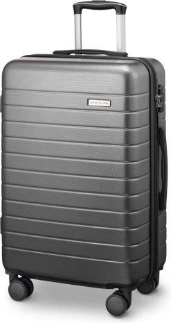 Swiss Alpine 2.0 - Reiskoffer - 67 Cm - 4 Wielen - Grijs