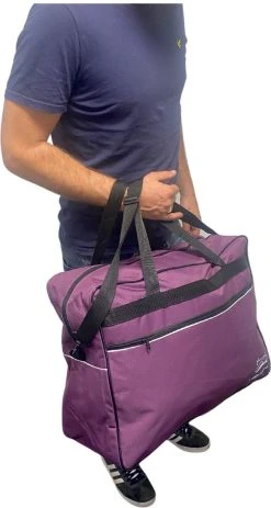 Leonardo - Handbagage Reistas - Medium - 44 Liter - Paars