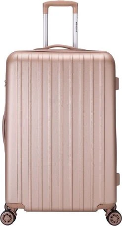 Decent Tranporto-One Reiskoffer 76 Cm - Zalmroze -Bagage En Reistassen 648x1200 2