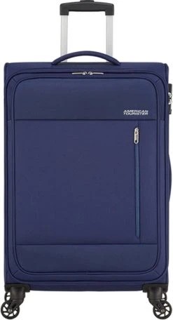 American Tourister Reiskoffer - Heat Wave Spinner 68/25 Tsa (Medium) Combat Navy 23 American Tourister Reiskoffer - Heat Wave Spinner 68/25 Tsa (Medium) Combat Navy -Bagage En Reistassen 650x1200 4