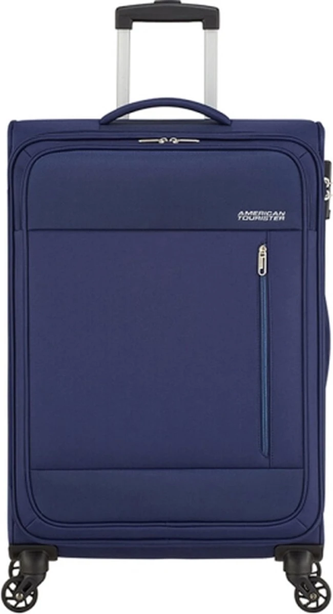 American Tourister Reiskoffer - Heat Wave Spinner 68/25 Tsa (Medium) Combat Navy 12 American Tourister Reiskoffer - Heat Wave Spinner 68/25 Tsa (Medium) Combat Navy - Afbeelding 12